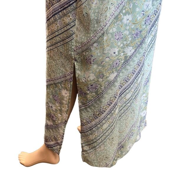 Norton McNaughton V-Neck Sleeveless Maxi Dress XLARGE - Picture 9 of 15